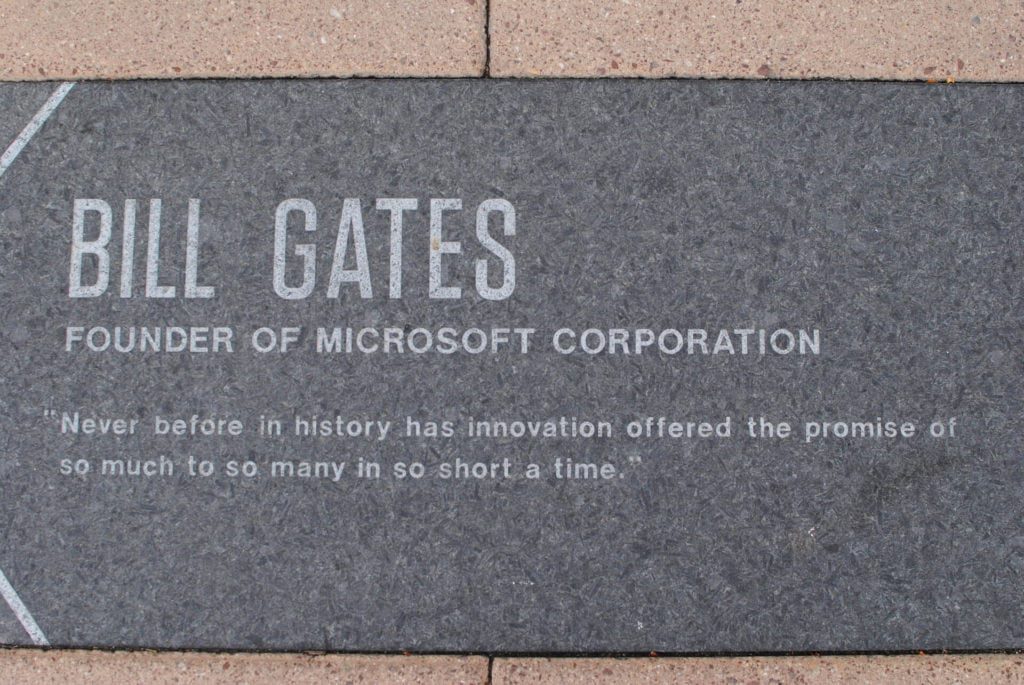 The Quotes of Bill Gates as the Microsoft CEO