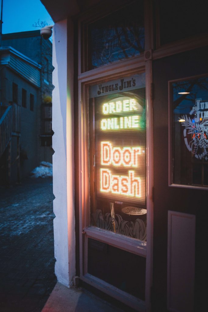 Restaurant using Doordash so you can make money
