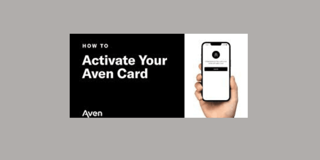 How to activate your Aven Card