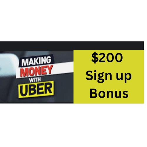 Uber and Swagbucks logos, highlighting the uber $200 sign up bonus