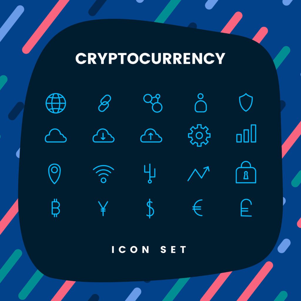 Crypto insurance icon setting