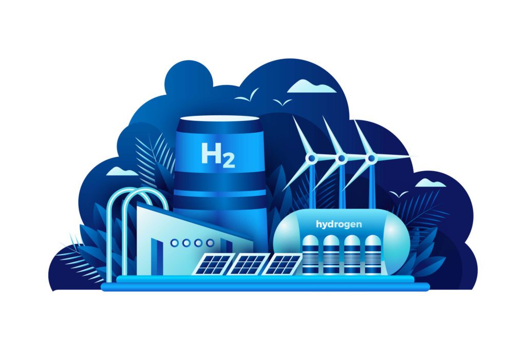 Renewable energy for hydrogen production image-hydrogen stocks