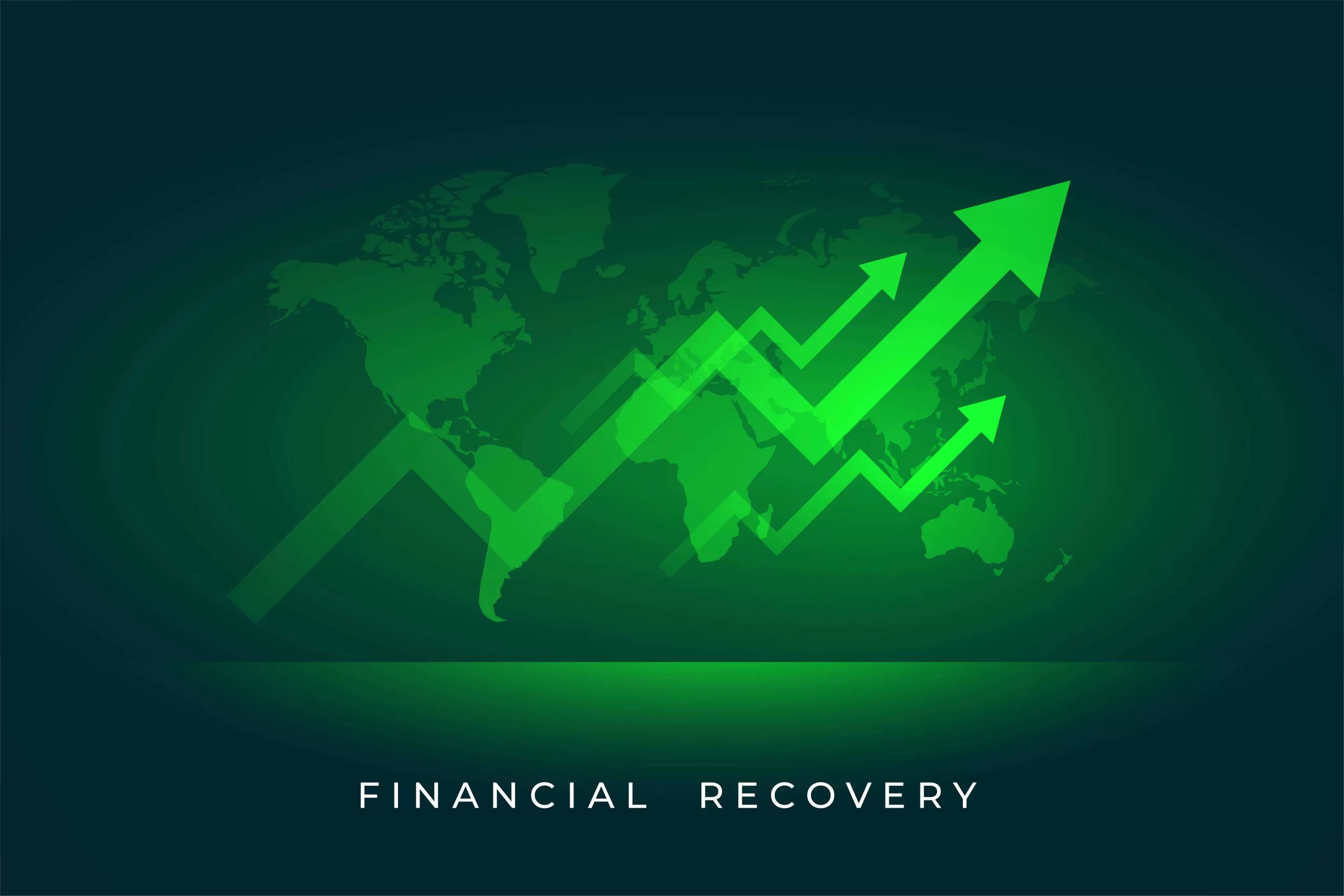 Strong Dividend Stock Financial recovery chart