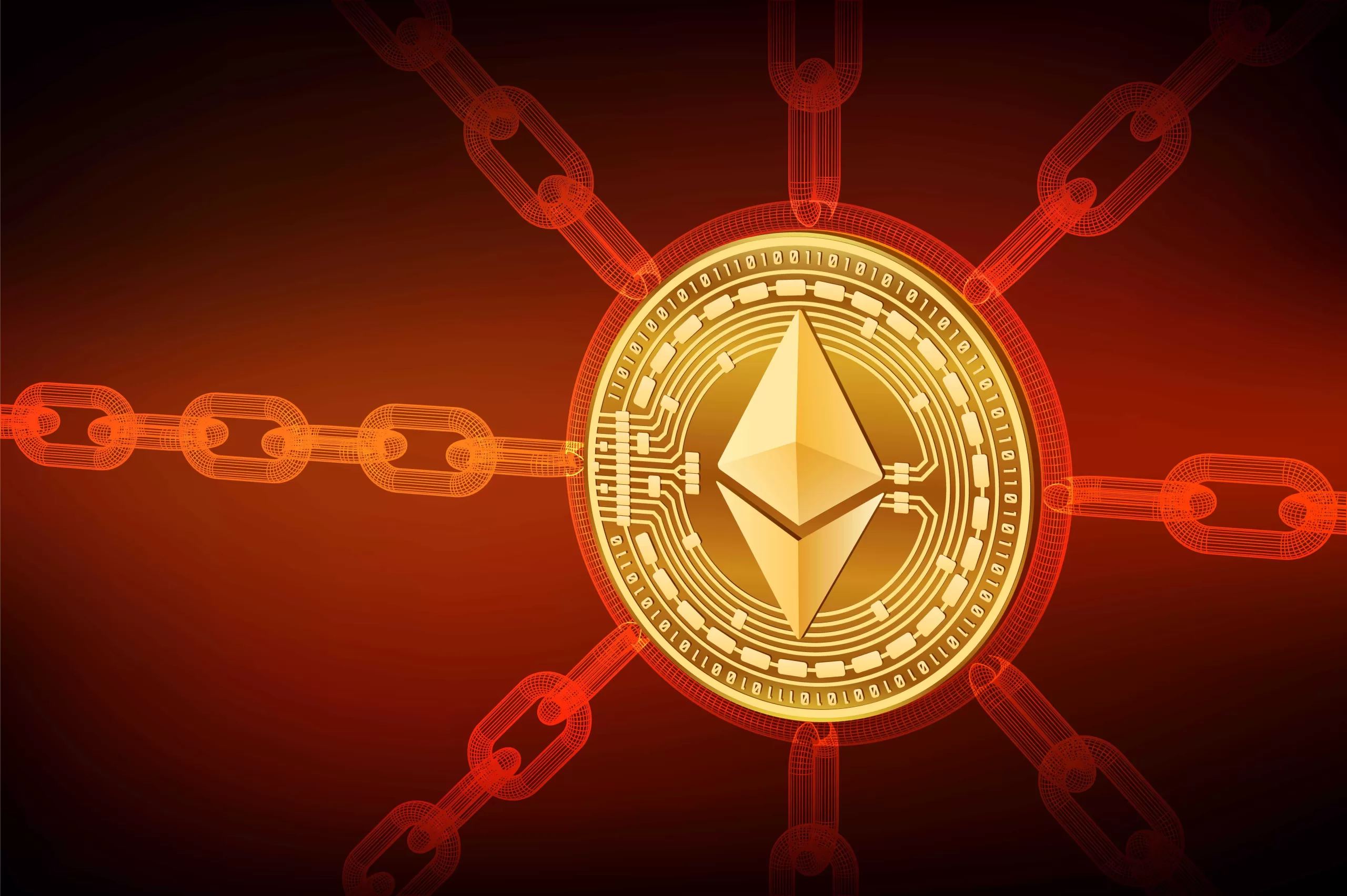 Ethereum supply :Ethereum coin image