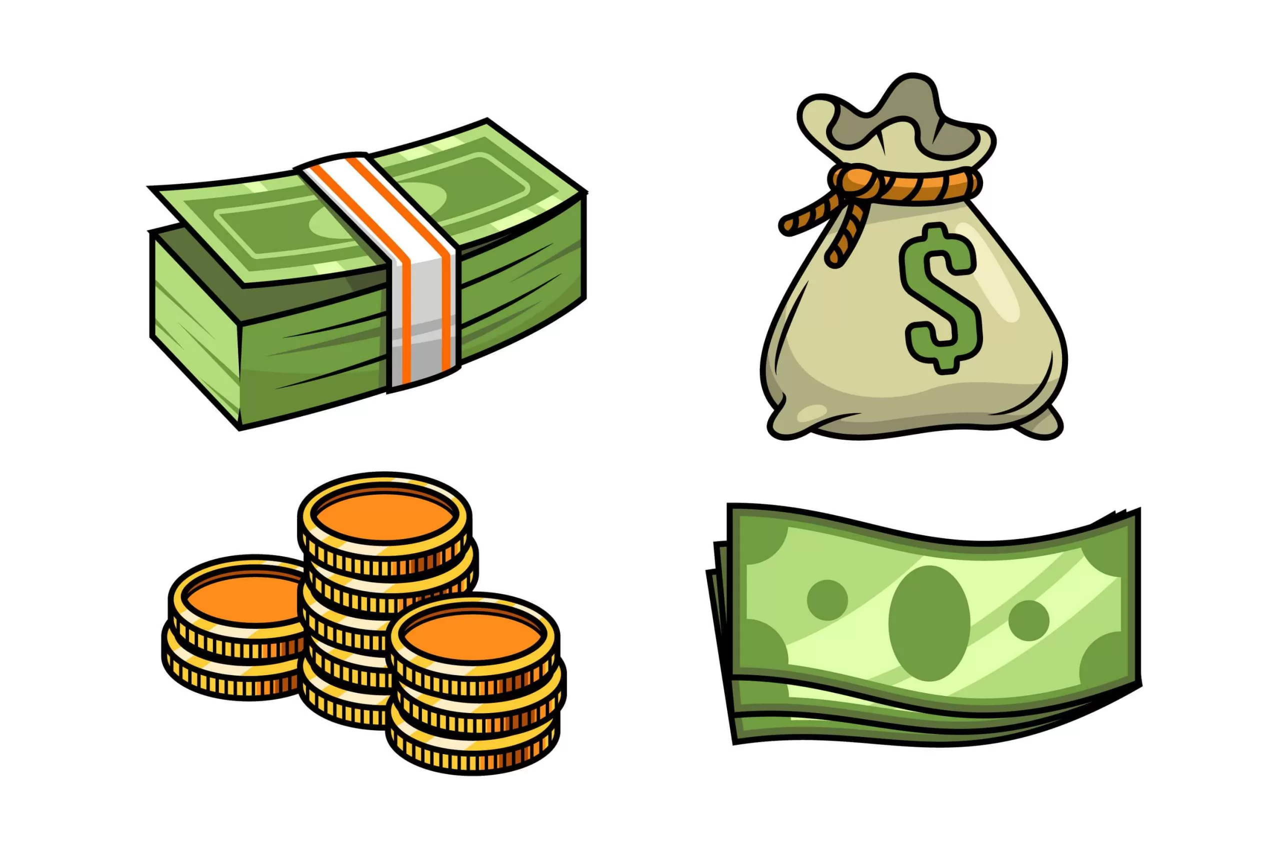 Load bags of money and money-Teen Money-Making
