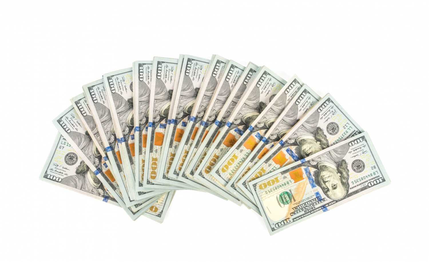 Inboxdollars Money with loads of $100 bill