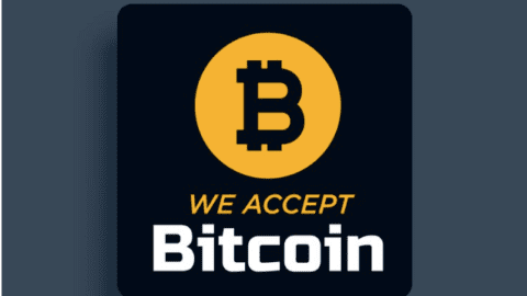 BItcoin logo with we accept bitcoin-bitcoin secrets